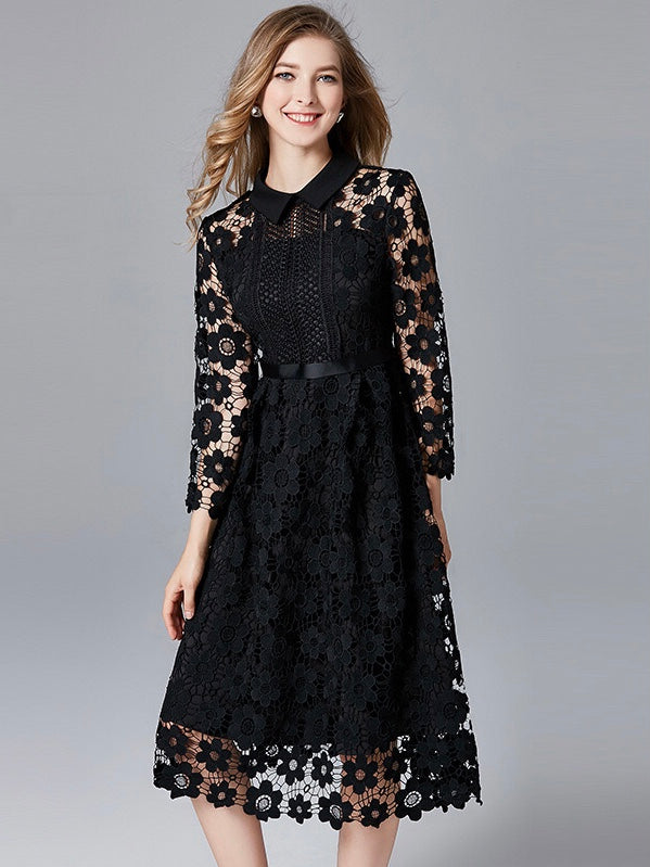 Black All Over Lace Dress 3XL (US 10) Black All Over Lace Dress 3XL (US 10)