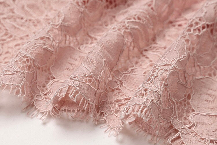 Pink Lace Dress