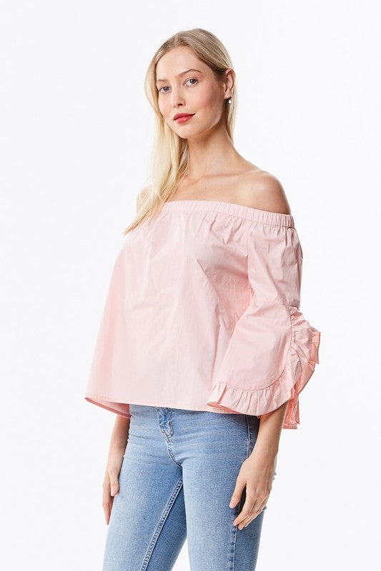 Open Shoulder Blouse