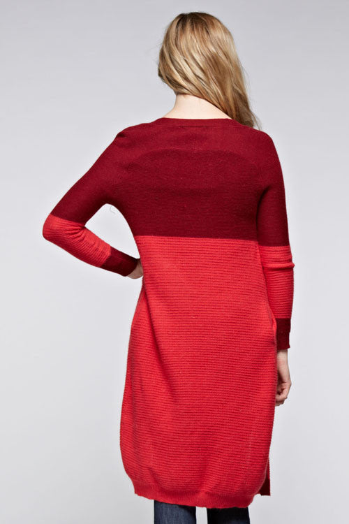 Ladies Long Cardigan