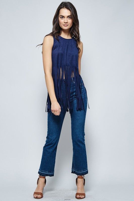Fringe Crop Top