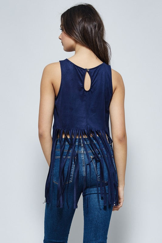Fringe Crop Top