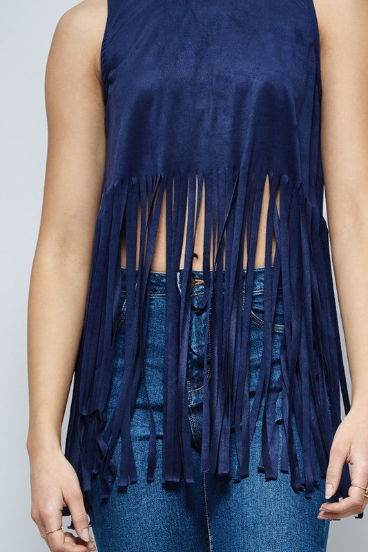 Fringe Crop Top