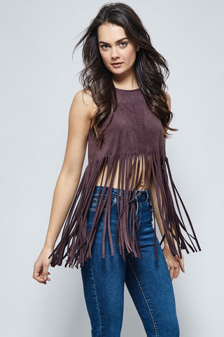 Fringe Crop Top