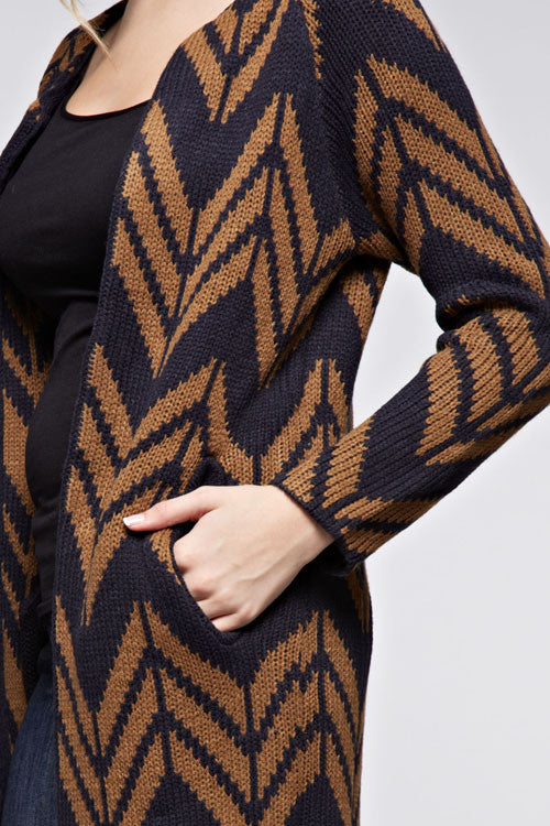 Long Ladies Cardigan