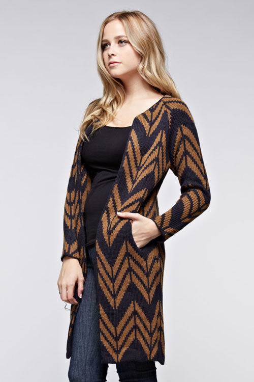 Long Ladies Cardigan