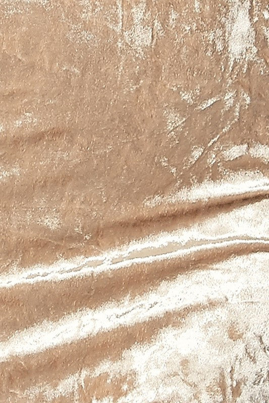 Double Stripe Velvet Dress