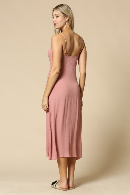 Peek A Boo Midi Dress