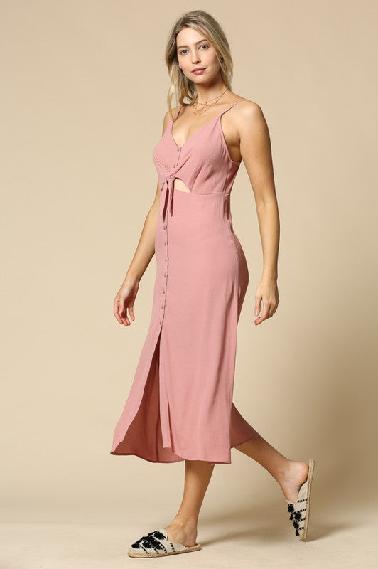 Peek A Boo Midi Dress