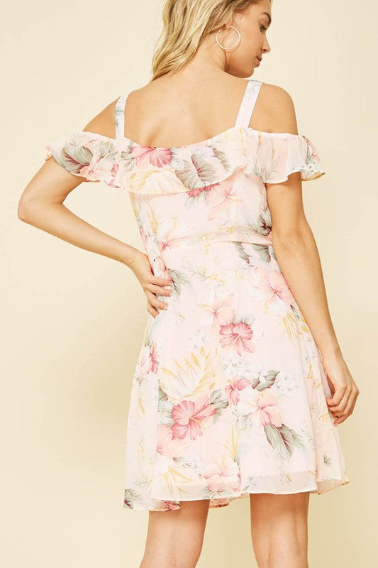 Floral Ruffle Dress