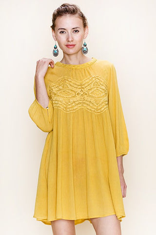 Crochet Detailed Dress - Dress Album