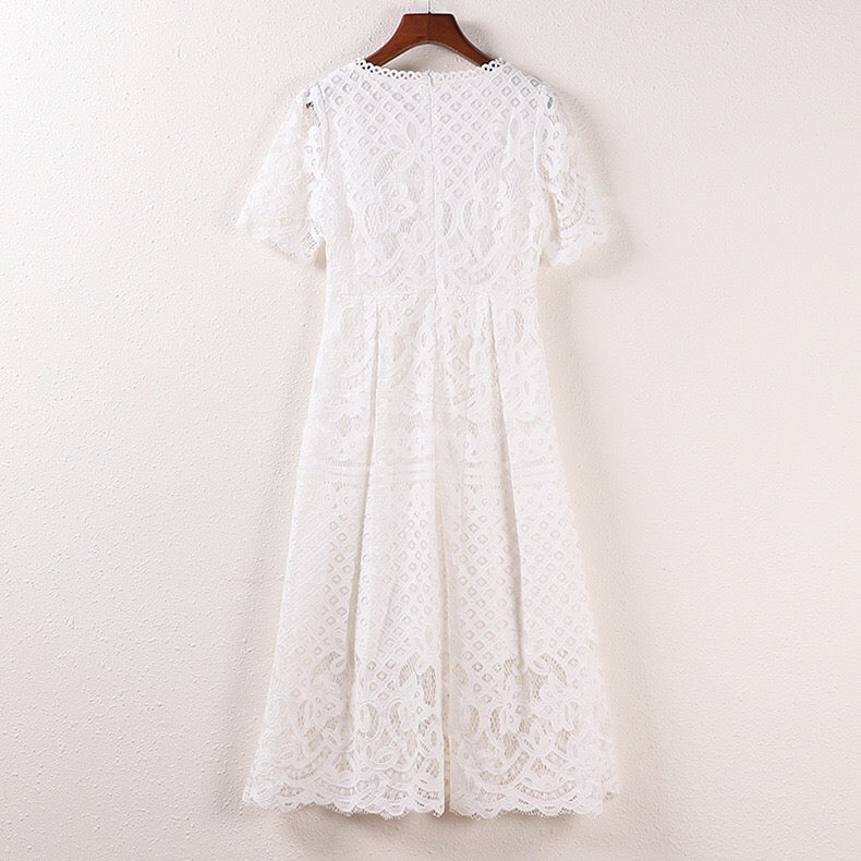 All-Over Lace Dress