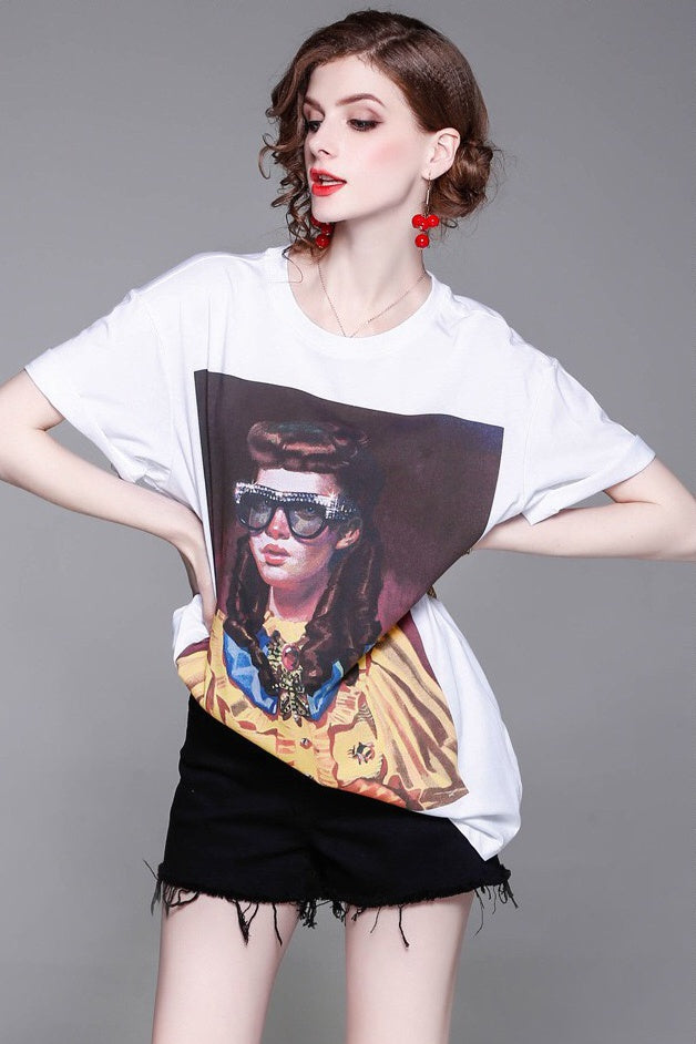 Oversized Printed T-Shirt
