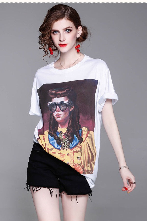 Oversized Printed T-Shirt