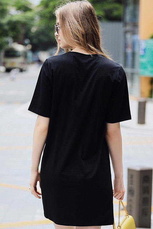 Tassel shirt dress top