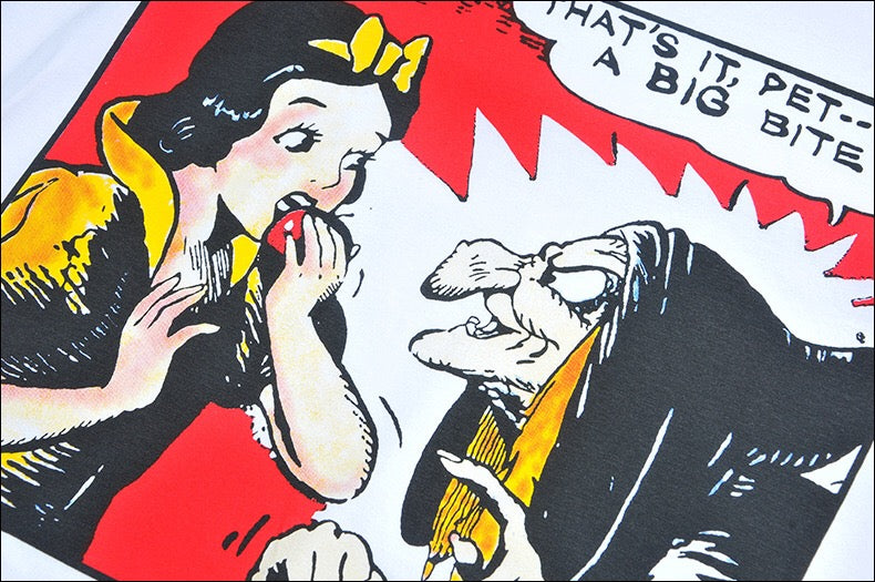 Snow White Print T-Shirt
