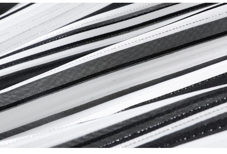 Printed Blouse W/ Contrast Collar