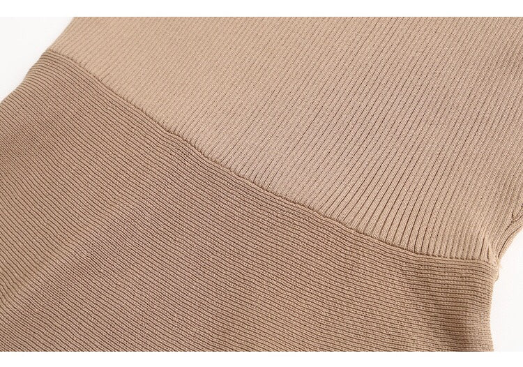 Short Sleeve Knit Dress