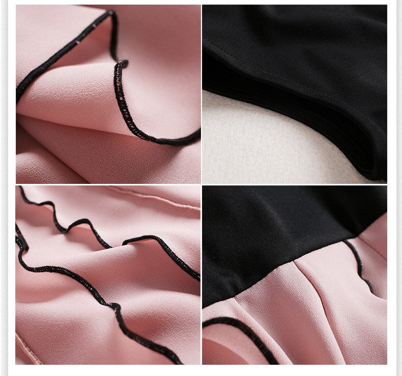 Midi Dress W/ Ruffled Detail