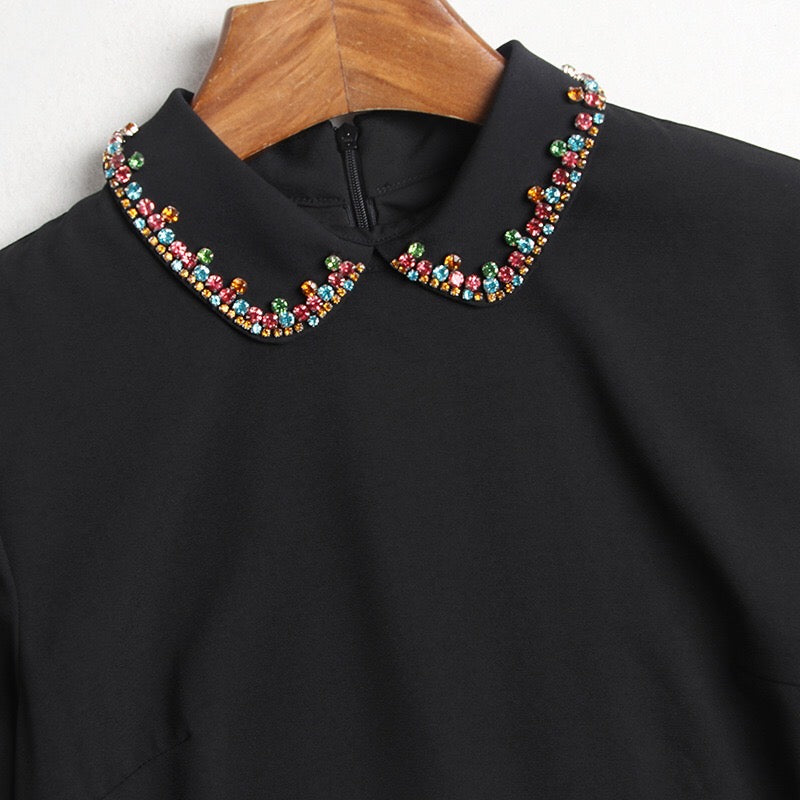 Dress W/ Bead Accents