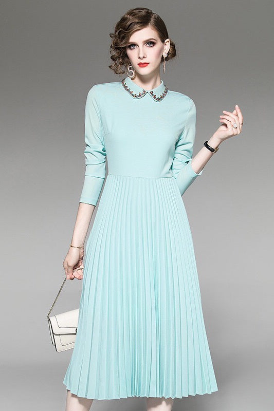 Dress W/ Bead Accents