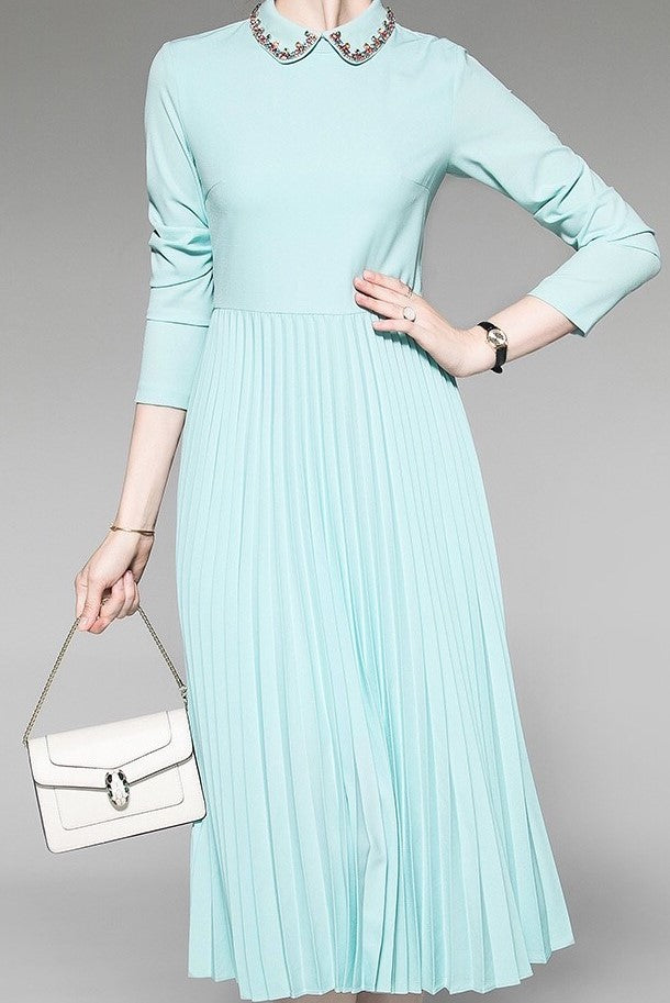 Dress W/ Bead Accents