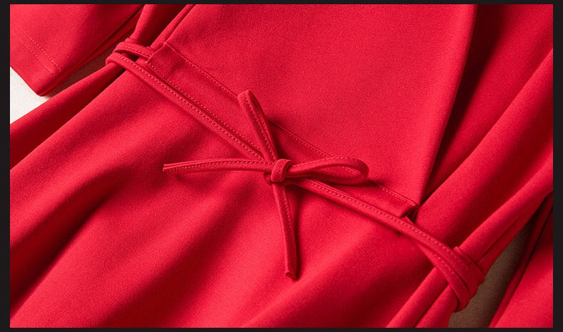 Floral Embroidered Midi Dress